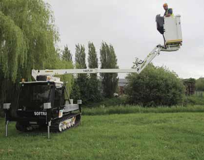 news The new lift has a two section telescopic boom and articulating jib New tracked boom lift UK-based Skyking will launch a new 14 metre lift mounted on a Softrak cross country tracked vehicle at