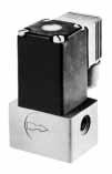 PVC-U 2/2-Way Solenoid Valve, Type 159 Types available Model: Direct acting completely encapsulated 2/2-way solenoid valve.