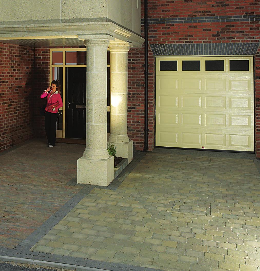 DuraTherm Insulated Sectional Garage Door Sectional Doors Cream Custom Painted DuraTherm Garage Door Checklist Helps keep the weather out with thick insulated panels and all round draught proofing