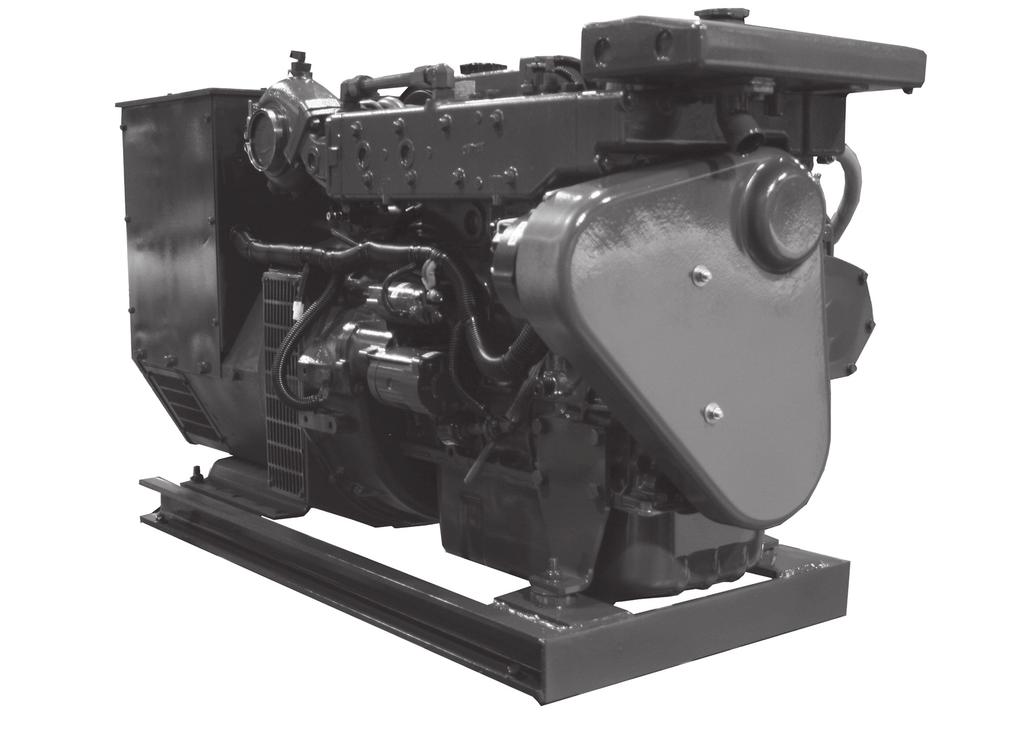 M38CR2 Generator Set Component Locations 19 20 21 24 23 22 Figure 5: M38CR2 Non-Service Side (Representative only