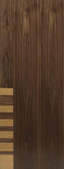 Inspiration l Ingenious combination of decorative wood veneers l Supplied fully finished l BWF CERTIFIRE FD30 fire doors (glazed FD30 available to order) l FSC chain of custody certified Inspiration