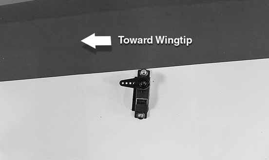 Care must be taken when assembling the plane to avoid damage. ASSEMBLE THE WINGS Install the Ailerons Do the right wing first so your work matches the photos the first time through.
