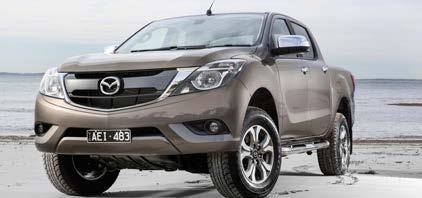 BT-50 body styles & features BT-50 Design Audio System Every vehicle in the Mazda BT-50 lineup has an AM/FM radio, an MP3-capable CD player, an AUX socket, USB-audio input port (ipod compatible),
