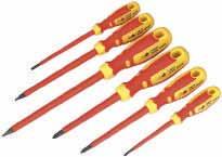 95 EXC. 23.94 INC. 3pc Pliers Set VDE Approved 3/8"Sq Drive Torque Wrench 20-100Nm - VDE Approved 7pc Insulated Open End Spanner Set VDE Approved VDE Approved. Induction-hardened cutting edges.