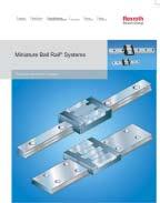 . Overview, Miniature Ball Rail Systems.