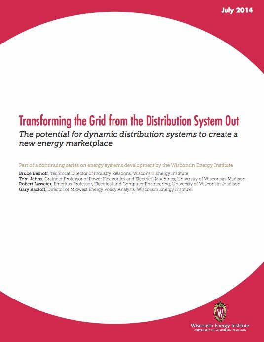 Transforming the Grid from the Distribution System Out by For