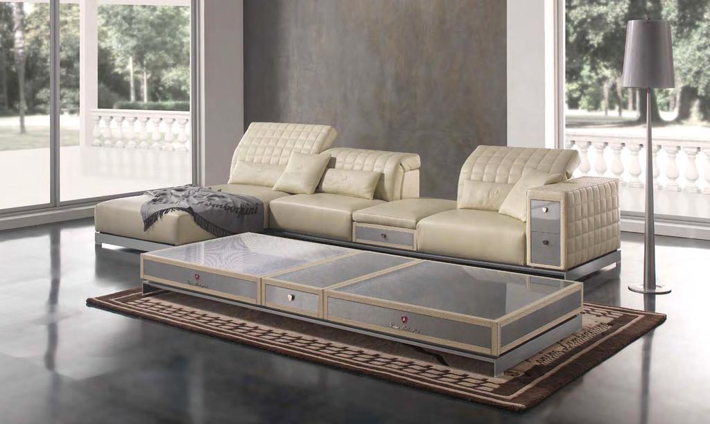 MISANO Sectional composition cm 375 rightx210 leftx77h with mechanism