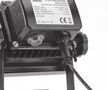 9. BASIC OPERATION & USE 9.1 BATTERY CHARGING - FIG. 2 FIG.2 WARNING! Ensure the worklamp is turned off before charging.