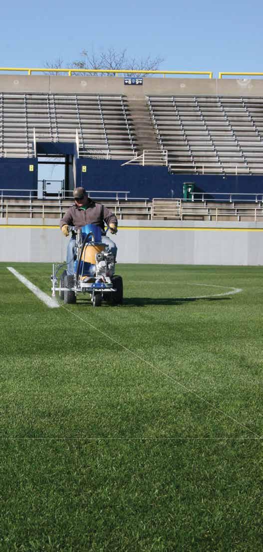 There is nothing like a Graco field marking machine Welcome to the world of Graco airless field marking.