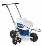 FieldLazer RIDE Ride-On field marking equipment for sporting facilities with a larger number of fields, smaller crew, or an emphasis on reducing operator