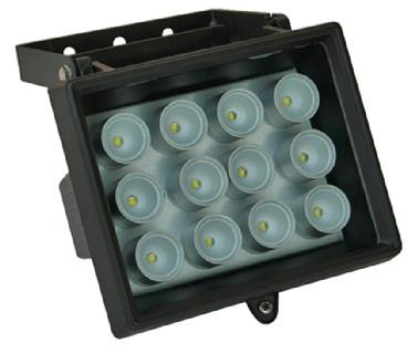 Bio 12 Flood Light Features High grade aluminum housing with convex toughened glass Composed of 12 X Cree XRE LED Each LED is being driven at 350mA LED colors available are cool white and warm white