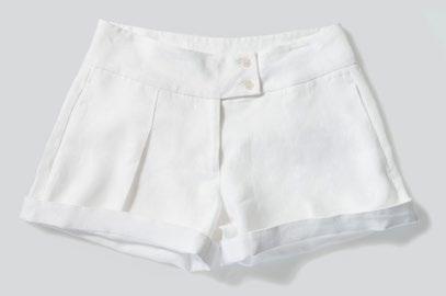 shorts in linen heavy LG 404 BI XS,
