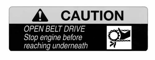 DECAL, Caution