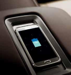 An available wireless charging 2 station lets you conveniently charge your cell phone. 3. mychevrolet Mobile App.