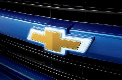 ACCESSORIES Dealer-installed Illuminated Chevrolet Bowtie