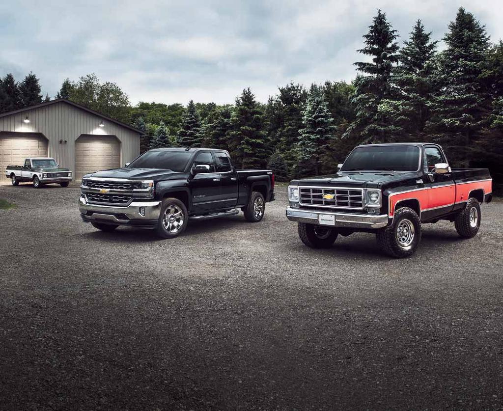 LEGENDARY TRUCKS. LOYAL OWNERS. ARE YOU A LEGEND? CHEVY TRUCK LEGENDS. When you ve been building pickups for 100 years, one thing you learn is there s a story behind every truck.