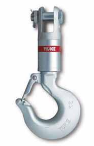YOKE Swivels are manufactured using the YOKE Swivels are designed with a safety factor C B D YOKE Swivels are zinc plated for corrosion resistance and longer life.