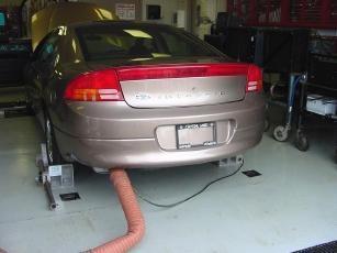 5 Gas Emissions Test Verify the pollutants leaving