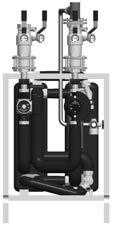 m 2 25 50 100 150 (on request) Heat exchanger built in Reversing valve external (option)