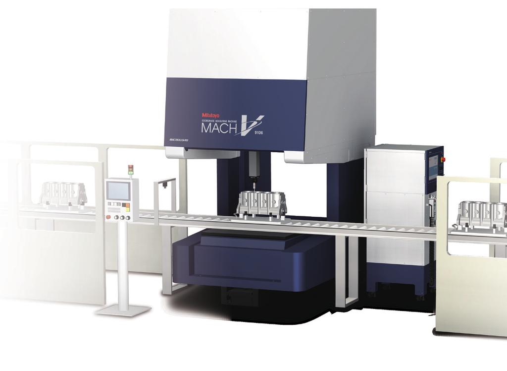 Specifications Item Model MACH-V9106 X axis 900mm Measuring Y axis 1000mm range Z axis 600mm Resolution 0.0001mm (0.