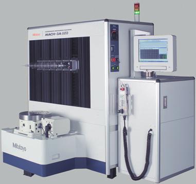 Space-saving design helps installation in a production line This series comprises horizontal coordinate measuring machines intended for installation between processing machines.