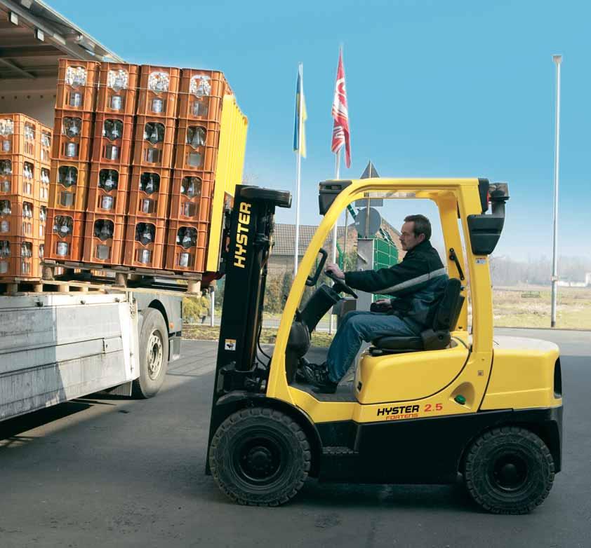 Product Overview The Hyster Fortens TM range is available in several truck packages, depending on the model series.