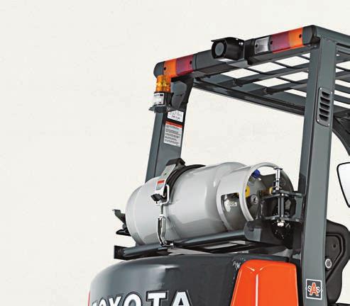 Toyota forklifts have ranked No.