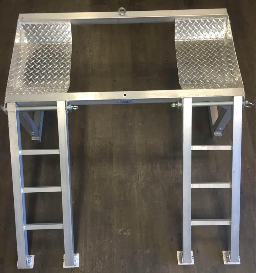 ATV RISER ATV RISER SPECIFICATIONS Width: 48 /4 Length: 58 (with ramps installed)