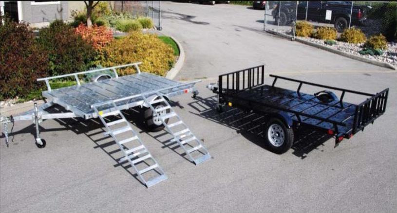 Comes standard with self storing loading ramps that enable easy side and or rear loading of all your toys.