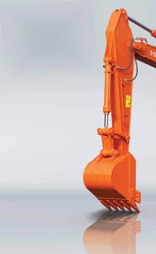 ZAXIS 290LC WALK AROUND CONTENTS 4-5 Performance Enhanced power, torque and speed ensure the optimum performance of every Hitachi machine.