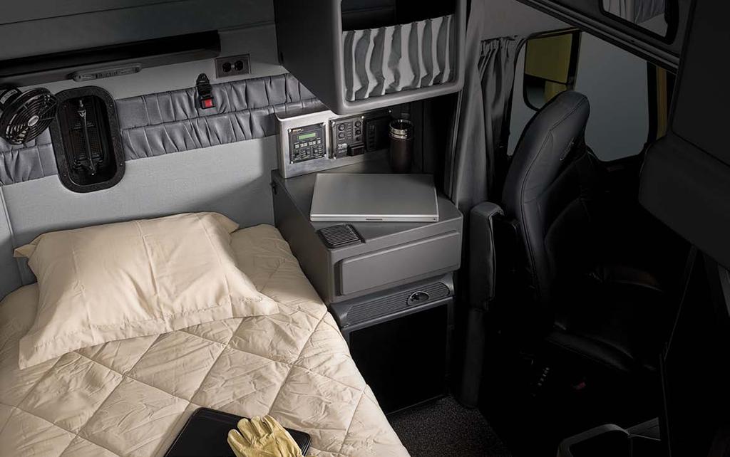Pinnacle Sleeper Long drives demand a comfortable cabin.