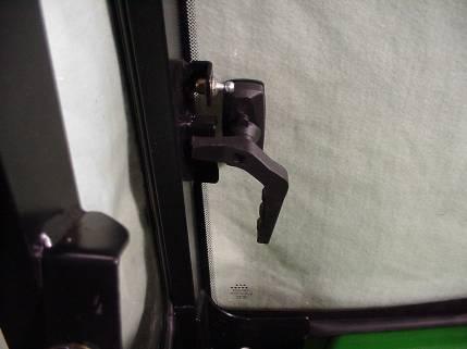 support. Do not tighten hardware. 6.2 See Figure 11. Lift the windshield slightly while pushing closed. Fully close latches.