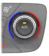 Climate Control G H I J K Recirculated air: Press the button to switch between outside air and recirculated air. The air currently in the passenger compartment recirculates.