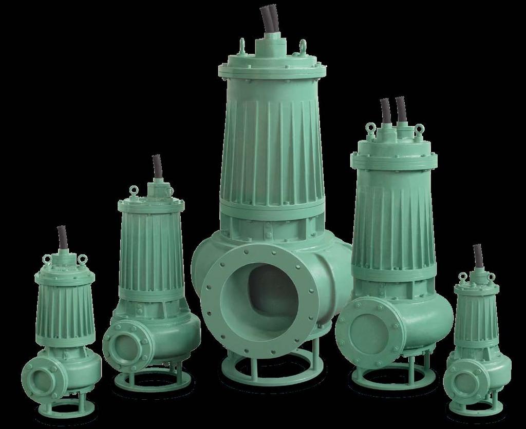 SUBMERSIBLE SEWAGE AND EFFLUENT PUMPS ISO