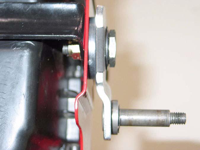 Safely tilt and support the front of unit to provide access to the front wheel and nozzle mounting hardware. 4.4. Remove the hub caps. 4.5. Remove front wheels using an 1/2 wrench. 4.6.