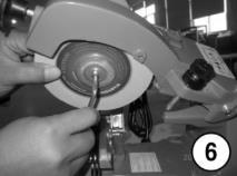 1 compliant eye protection, NIOSH compliant breathing protection, and hearing protection. Do not use grinding wheels that have a max RPM less than the marked RPM rating on the tool.