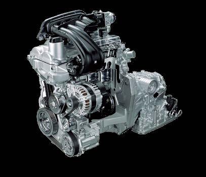 The highly efficient engine produces a maximum torque of 152Nm.