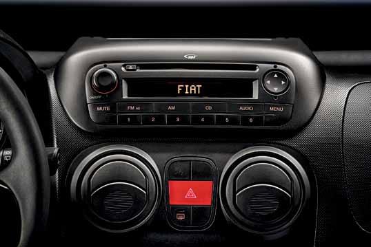 New Fiorino offers a complete new infotainment system with the 5