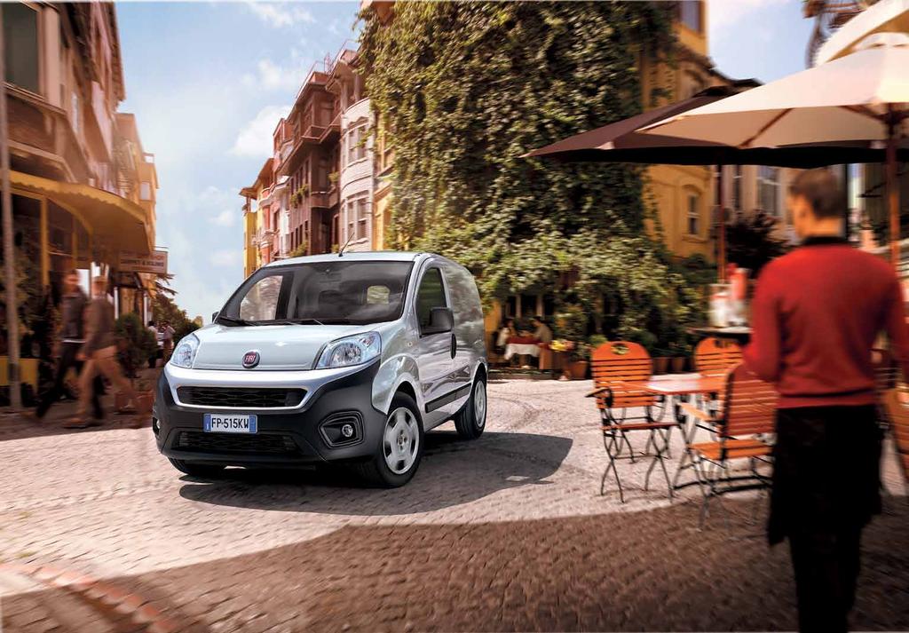 New Fiorino introduces the new EcoJet version that offers a considerable reduction in terms of fuel consumption and emissions level, with a saving up to 14%.