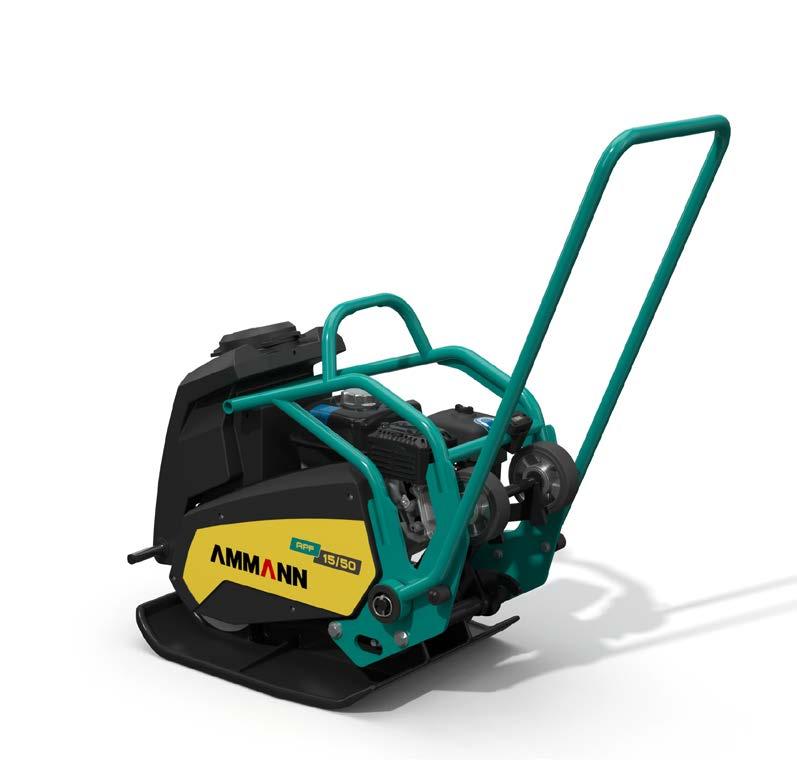 APF 15/50 FORWARD MOVING VIBRATORY PLATE COMFORT AND OUTPUT The APF 15/50 combines the powerful Ammann exciter system with industry-leading low hand-arm vibration (HAV) levels.