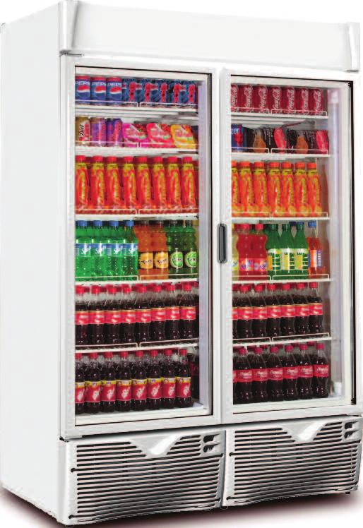 Upright Display Chillers Single Door Expo 500 & Double Door Expo 1100 Upright Chillers 1,200 Suitable for sandwiches or drinks display Suites with Expo freezer range Fan assisted cooling Low