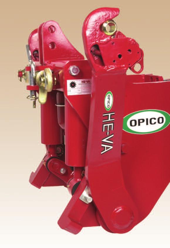 The simple eccentric pin system allows the operator to set the linkage for the job in