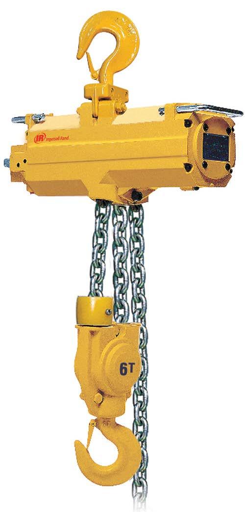 Liftchain Hydraulic Hoists 6-100 ton Ingersoll Rand Liftchain Hoists are the most advanced heavy-lifting hoists in the Ingersoll Rand hoist line.
