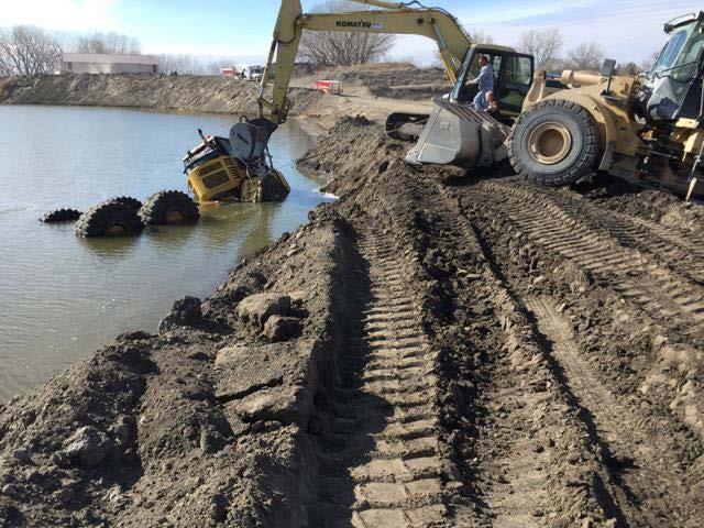 On March 17, 2015, a 44-year old haul truck driver with 4 days of experience was injured at a dredge operation.