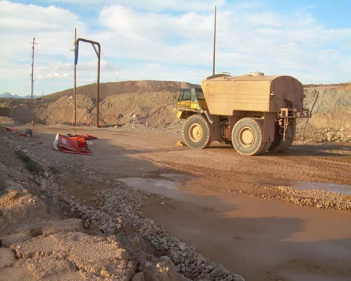 On May 28, 2015, a 61-year old water truck operator with 2 years of experience was killed at a surface gold