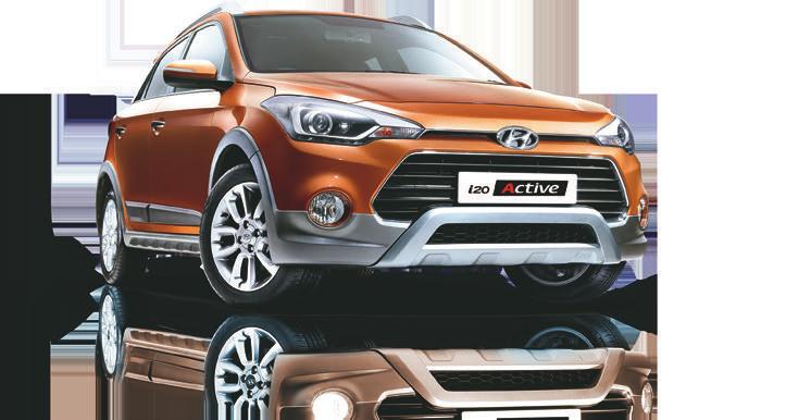 Presenting the i20 Active A mundane lifestyle is for