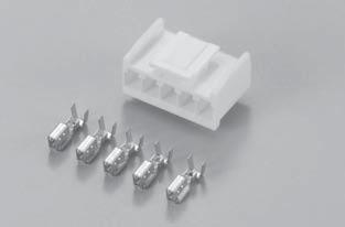Each package contains enough housings and contacts for motors.