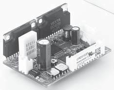 Compact DC Input Board Driver Meeting the Space-Saving Needs The compact, lightweight driver implements microstep drive.