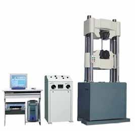 The large size of the very high capacity machines demands that the machine either be placed in a lower floor or that a platform is built in order to have access to the tension test cavity.