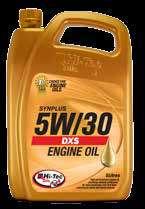 PETROL & LIGHT DIESEL ENGINE OILS FULL SYNTHETIC ENGINE OILS SYNPLUS 5W/30 SN/CF Hi-Tec Synplus 5W/30 SN/CF is a full synthetic, low SAPS next generation oil designed for the latest super high
